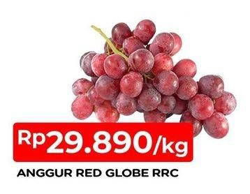 Promo Harga Anggur Red Globe RRC  - TIP TOP