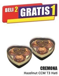 Promo Harga Cremona Hazelnut Cream Crisp Malt Chocolate Wafer 100 gr - Hari Hari