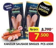 Promo Harga Kanzler Sosis Single All Variants 65 gr - Superindo
