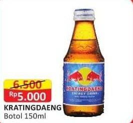 Promo Harga Kratingdaeng Energy Drink 150 ml - Alfamart