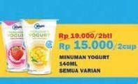 Promo Harga YOYIC Yogurt Drink All Variants per 2 pcs 140 ml - Indomaret