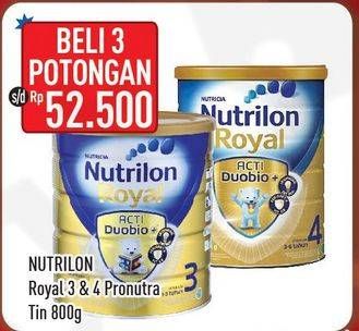 Promo Harga NUTRILON Royal 3/4 Susu Pertumbuhan  - Hypermart