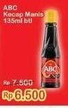 Promo Harga ABC Kecap Manis 135 ml - Indomaret