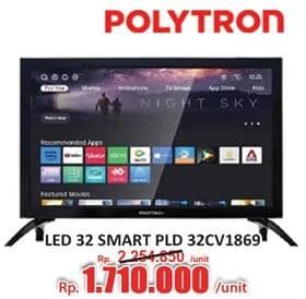 Promo Harga Polytron Smart Lite Digital TV 32″ PLD 32CV1869  - Hari Hari