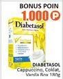 Promo Harga DIABETASOL Special Nutrition for Diabetic Cappuccino, Chocolate, Vanilla 180 gr - Alfamidi