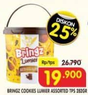 Promo Harga Bringz Lumier Cookies Butter And Chocolate 282 gr - Superindo