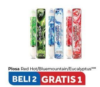Promo Harga PLOSSA Aromatics Red Hot, Blue Mountain, Eucalyptus  - Carrefour