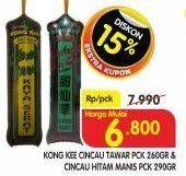 Promo Harga Kong Kee Cincau Tawar, Manis 260 gr - Superindo