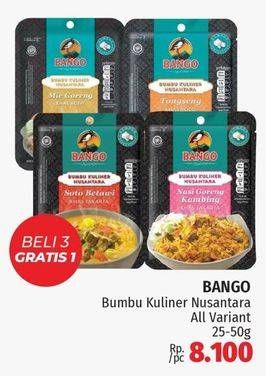 Promo Harga Bango Bumbu Kuliner Nusantara All Variants 25 gr - LotteMart