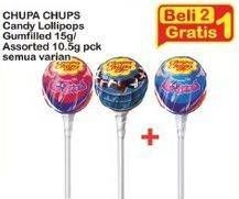 Promo Harga Chupa Chups Lollipop Candy Gumfilled, Assorted 10 gr - Indomaret