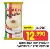 Promo Harga Good Day Cappuccino 10 sachet - Superindo