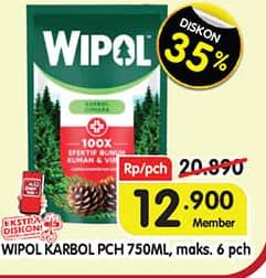 Promo Harga Wipol Karbol Wangi 750 ml - Superindo