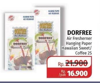 Promo Harga DORFREE Pengharum Ruangan Hawaiian Sweet, Coffee 2 pcs - Lotte Grosir