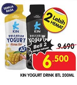 Promo Harga KIN Bulgarian Yogurt All Variants 200 ml - Superindo