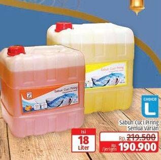 Promo Harga SAVE L Dishwashing Liquid All Variants 18000 ml - Lotte Grosir