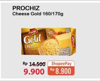 Promo Harga PROCHIZ Gold Cheddar 170 gr - Alfamart