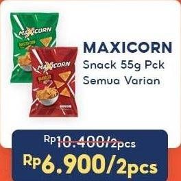 Promo Harga MAXICORN Snack All Variants 55 gr - Indomaret