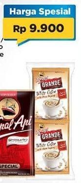 Promo Harga Kapal Api Grande White Coffee per 10 sachet 20 gr - Indomaret