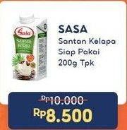 Promo Harga SASA Santan Cair 200 ml - Indomaret