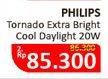 Promo Harga PHILIPS Lampu Tornado Extra Bright, Cool Daylight, 20W  - Alfamidi