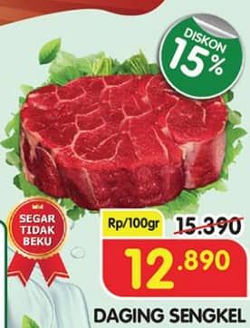 Promo Harga Daging Sengkel (Shankle) per 100 gr - Superindo