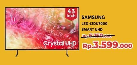 Promo Harga Samsung UA43DU7000KXXD  - Yogya