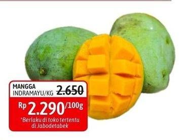 Promo Harga Mangga Indramayu per 100 gr - Alfamidi