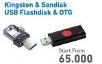 Promo Harga Kingston & Sandisk USB Flashdisk, OTH  - Electronic City