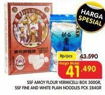Promo Harga SSF Amoy Flour Vermicelli/SSF Baifa Plain Noodles   - Superindo