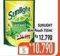 Promo Harga SUNLIGHT Pencuci Piring Anti Bau With Daun Mint 755 ml - Hypermart