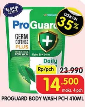 Promo Harga Proguard Body Wash All Variants 450 ml - Superindo