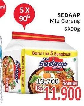 Promo Harga SEDAAP Mie Goreng 90 gr - Alfamidi