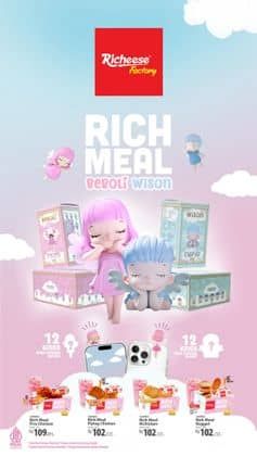 Promo Harga Rich Meal Boboli Wison  - Richeese Factory
