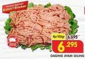 Promo Harga Daging Giling Sapi Ayam per 100 gr - Superindo