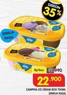 Promo Harga CAMPINA Ice Cream All Variants 700 ml - Superindo