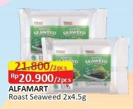 Promo Harga Alfamart Roasted Seaweed per 2 pck 4 gr - Alfamart