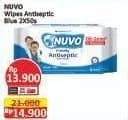 Promo Harga Nuvo Wet Wipes Antiseptic Fresh 50 sheet - Alfamart