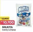 Promo Harga Milkita Assorted Lollipops Premium 172 gr - Alfamidi
