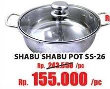 Promo Harga HICOOK SS26 | Shabu Shabu Pot  - Hari Hari