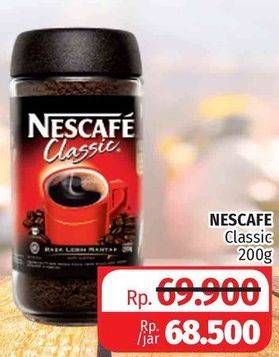 Promo Harga Nescafe Classic Coffee 200 gr - Lotte Grosir
