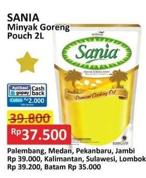 Promo Harga Sania Minyak Goreng 2000 ml - Alfamart