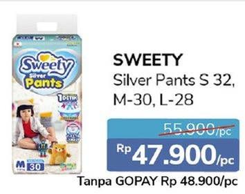 Promo Harga Sweety Silver Pants S32, M30, L28  - Alfamidi