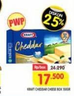 Promo Harga Kraft Cheese Cheddar 165 gr - Superindo