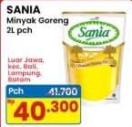 Promo Harga Sania Minyak Goreng 2000 ml - Indomaret