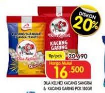 Promo Harga Dua Kelinci Kacang Garing Original, Sangrai 180 gr - Superindo