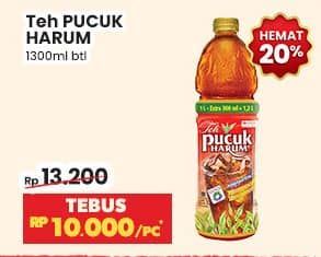 Promo Harga Teh Pucuk Harum Minuman Teh Jasmine 1360 ml - Indomaret