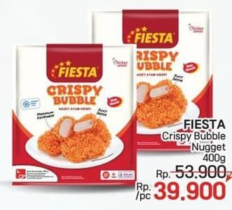 Promo Harga Fiesta Naget Crispy Bubble 500 gr - LotteMart