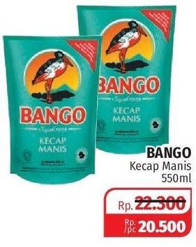 Promo Harga BANGO Kecap Manis 550 ml - Lotte Grosir