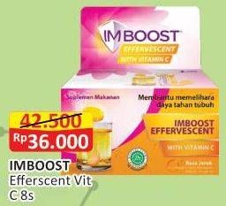 Promo Harga IMBOOST Effervescent with Vitamin C 8 pcs - Alfamart