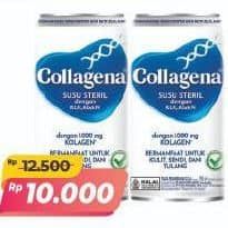 Promo Harga Collagena Susu Steril Kolagen 189 ml - Alfamart